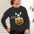 The Halloween Boston Terrier Unisex Long Sleeve T-Shirt, gift for family, gift for coworker