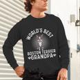 World's Best Boston Terrier Grandpa Dog Grandfather For Men Women Girls Kids Unisex Long Sleeve T-Shirt, gift for family, gift for coworker