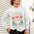 Boston Terrier Grandpa Dog Lover Father's Day Premium Unisex Long Sleeve T-Shirt, gift for family, gift for coworker