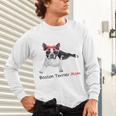 Boston Terrier Mom Bandana Boston Terrier Dog Unisex Long Sleeve T-Shirt, gift for family, gift for coworker