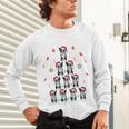Boston Terrier Xmas Tree Lights For Men Women Boston Terrier Unisex Long Sleeve T-Shirt, gift for family, gift for coworker