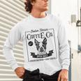 Retro Boston Terrier Coffee Dog Mom Coffee Lover Unisex Long Sleeve T-Shirt, gift for family, gift for coworker