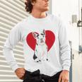 Valentine's Day Boston Terrier Lover Unisex Long Sleeve T-Shirt, gift for family, gift for coworker