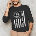Best Boston Terrier Dog Mom Ever USA Flag For Men Women Kids Unisex Long Sleeve T-Shirt, funny gift