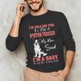 Boston Terrier Mom American Gentleman Dog Lover Mother's Day Unisex Long Sleeve T-Shirt, funny gift
