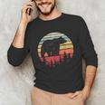 Catch Some Rays Vintage Retro Grizzly Bear Unisex Long Sleeve T-Shirt, funny gift