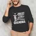 Coolest Boston Terrier Grandma Dog Unisex Long Sleeve T-Shirt, funny gift