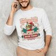 Boston Terrier My Christmas Spirit Dog Santa Claus X-Mas Unisex Long Sleeve T-Shirt, funny gift