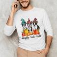 Boston Terrier Dog Lover Fall Ya'Ll Halloween Costume Men Women Unisex Long Sleeve T-Shirt, funny gift