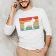 Boston Terrier Dog Lover Retro Vintage Cool For Dog Owner Unisex Long Sleeve T-Shirt, funny gift
