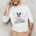 Boston Terrier Dog Lovers Sleepshirt Apparel Men Women Unisex Long Sleeve T-Shirt, funny gift