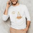 Boston Terrier Halloween Cute Bostie Dog Pocket Boo Unisex Long Sleeve T-Shirt, funny gift