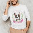Boston Terrier Mom Mother's Day Unisex Long Sleeve T-Shirt, funny gift