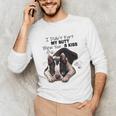 Boston Terrier Shirt I Didn't Fart My Butt Blew You A Kiss Unisex Long Sleeve T-Shirt, funny gift