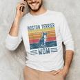 Dog Boston Terrier Mom Vintage Boston Terrier Mom Unisex Long Sleeve T-Shirt, funny gift