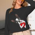 Boston Terrier Bostie Dog Kids Women Girls Unisex Long Sleeve T-Shirt, funny design