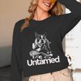 Boston Terrier Dog Untamed For Men Women Unisex Long Sleeve T-Shirt, funny design
