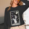 Boston Terrier Tarot Card Star With The Moon Men Women Kids Unisex Long Sleeve T-Shirt, funny design
