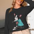 Father's Day Gift Dog Dad Boston Terrier i Love Dad Tattoo Unisex Long Sleeve T-Shirt, funny design