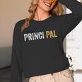 Principal School Teacher Friend Men Women Unisex Long Sleeve T-Shirt, funny design