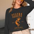 Sedona Arizona Southwestern Style Souvenir Vintage Unisex Long Sleeve T-Shirt, funny design