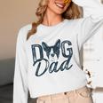 Boston Terrier Dog Dad Unisex Long Sleeve T-Shirt, funny design