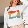 Boston Terrier Dog Lover Retro Vintage Cool For Dog Owner Unisex Long Sleeve T-Shirt, funny design