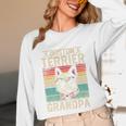 Boston Terrier Grandpa Dog Lover Father's Day Premium Unisex Long Sleeve T-Shirt, funny design