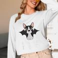 Boston Terrier Halloween Shirt Did Someone Say Treat Unisex Long Sleeve T-Shirt, funny design