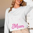 Boston Terrier Mom Unisex Long Sleeve T-Shirt, funny design