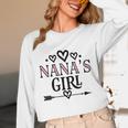 Granddaughter Nanas Girl Unisex Long Sleeve T-Shirt, funny design