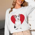 Valentine's Day Boston Terrier Lover Unisex Long Sleeve T-Shirt, funny design