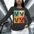 Bostie Dog Lover Boston Terrier With Sunglasses For Men Women Girls Kids Unisex Long Sleeve T-Shirt, novelty gifts, funny gifts