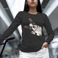 Boston Terrier Bostie Dog Kids Boys Girls Unisex Long Sleeve T-Shirt, novelty gifts, funny gifts