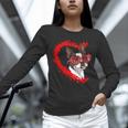 Boston Terrier Dog Mom Dad Valentine’s Day Pet Lover For Men Women Kids Unisex Long Sleeve T-Shirt, novelty gifts, funny gifts