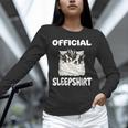 Boston Terrier Dog Official Sleepshirt Pajamas Nightgown For Men Women Girls Kids Unisex Long Sleeve T-Shirt, novelty gifts, funny gifts