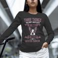 Boston Terrier Don't Mess With American Gentleman Dog Lover Unisex Long Sleeve T-Shirt, novelty gifts, funny gifts
