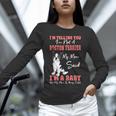 Boston Terrier Mom American Gentleman Dog Lover Mother's Day Unisex Long Sleeve T-Shirt, novelty gifts, funny gifts