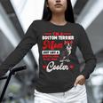 Boston Terrier Mom American Gentleman Dog Mother's Day Unisex Long Sleeve T-Shirt, novelty gifts, funny gifts
