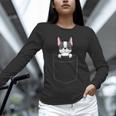 Boston Terrier In The Pocket Cute Boston Terrier Dog For Men Women Girls Kids Unisex Long Sleeve T-Shirt, novelty gifts, funny gifts