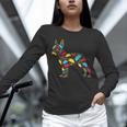 Boston Terrier Tacos Mexican Cinco De Mayo Taco Unisex Long Sleeve T-Shirt, novelty gifts, funny gifts