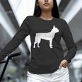 Boston Terrier Unisex Long Sleeve T-Shirt, novelty gifts, funny gifts