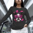 Boston Terrier Valentines Day Shirt Heart Dog Lover Unisex Long Sleeve T-Shirt, novelty gifts, funny gifts