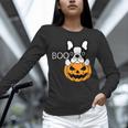 The Halloween Boston Terrier Unisex Long Sleeve T-Shirt, novelty gifts, funny gifts