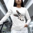 Boston Terrier Bostie Dog Kids Men Unisex Long Sleeve T-Shirt, novelty gifts, funny gifts