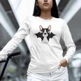 Boston Terrier Halloween Shirt Did Someone Say Treat Unisex Long Sleeve T-Shirt, novelty gifts, funny gifts