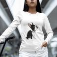 Love NOPE Boston Terrier Dog Lover Unisex Long Sleeve T-Shirt, novelty gifts, funny gifts