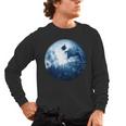 Boston Terrier Dog Moon Dog Mom Dad Women Men Dog Lovers Men's Long Sleeve T-Shirt, trending gift