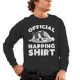 Boston Terrier Dog Official Sleeping Shirt Men Women Kids Men's Long Sleeve T-Shirt, trending gift