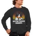 Boston Terrier Grandpa Dog Owner Boston Terrier Men's Long Sleeve T-Shirt, trending gift